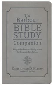 Tapa de The Barbour Bible Study Companion