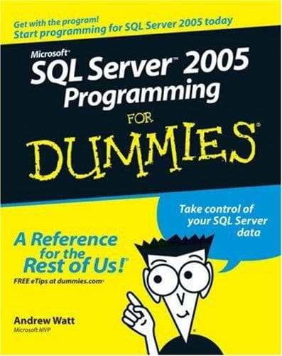 Tapa de Microsoft SQL Server 2005 Programming For Dummies