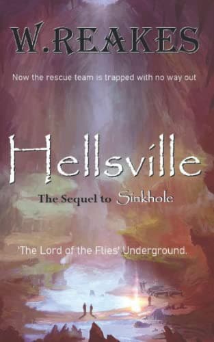 Tapa de HellsVille. The sequel to 'Sinkhole'