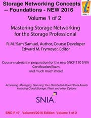 Tapa de Storage Networking Concepts - Fundamentals Volume 1 of 2