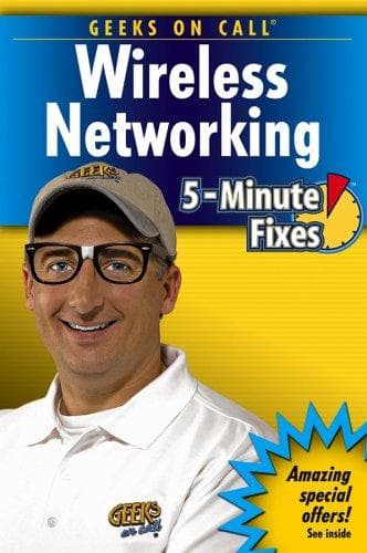 Tapa de Geeks on call wireless networking