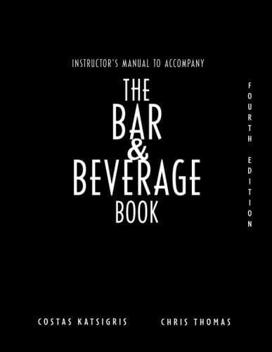 Tapa de The Bar and Beverage Book