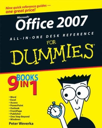 Tapa de Office 2007 All-in-One Desk Reference For Dummies (For Dummies (Computer/Tech))