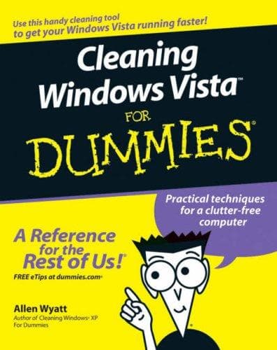 Tapa de Cleaning Windows Vista For Dummies