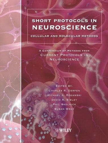 Tapa de Short Protocols in Neuroscience