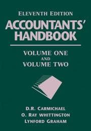 Tapa de Accountants' Handbook, 2 Volume Set (Accountant's Handbook)