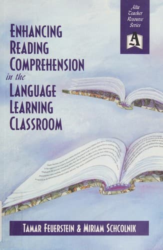 Tapa de Enhancing reading comprehension in the language learning classroom