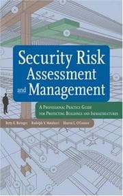 Tapa de Security risk assessment and management