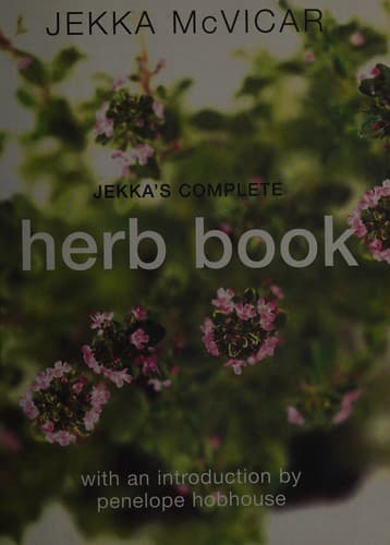 Tapa de Jekka's complete herb book