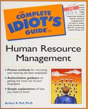 Tapa de The complete idiot's guide to human resource management