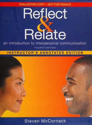 Tapa de Reflect and Relate