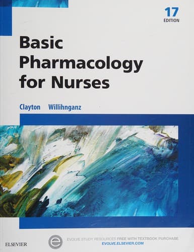 Tapa de Basic pharmacology for nurses