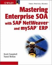Tapa de Mastering enterprise SOA with SAP NetWeaver and mySAP ERP