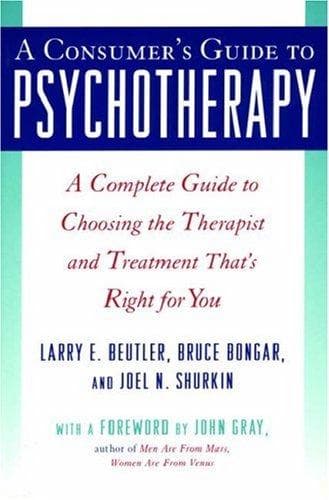 Tapa de A consumer's guide to psychotherapy
