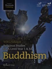 Tapa de Wjec/eduqas religious studies for a level year 1 & as - buddhism