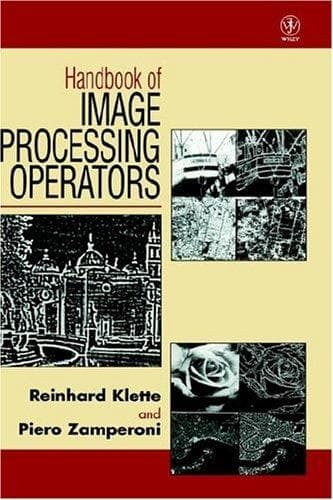 Tapa de Handbook of image processing operators