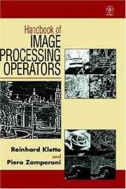 Tapa de Handbook of image processing operators