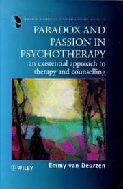 Tapa de Paradox and passion in psychotherapy