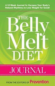 Tapa de The Belly Melt Diet Journal a 12 Week Journal to Harness Your Body's Natural Rhythms to Lose Weight for Good!