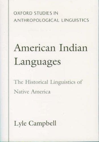 Tapa de American Indian Languages