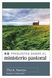 Tapa de 40 preguntas sobre el ministerio pastoral