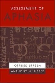 Tapa de Assessment of aphasia