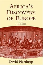 Tapa de Africa's discovery of Europe