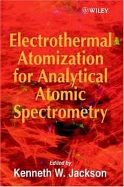 Tapa de Electrothermal Atomization for Analytical Atomic Spectrometry