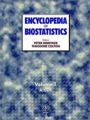 Tapa de Encyclopedia of biostatistics