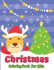 Tapa de The Christmas Coloring Book for Kids