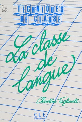 Tapa de La classe de langue