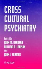 Tapa de Cross cultural psychiatry