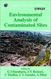 Tapa de Environmental analysis of contaminated sites