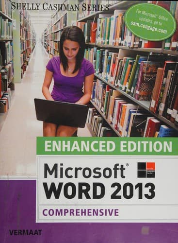 Tapa de Microsoft® Word 2013 Comprehensive