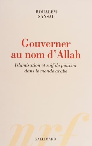 Tapa de Gouverner au nom d'Allah