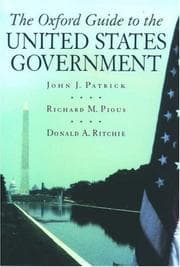 Tapa de The Oxford guide to the United States government