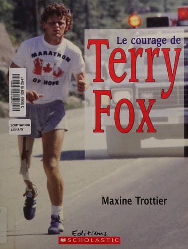 Tapa de Le courage de Terry Fox