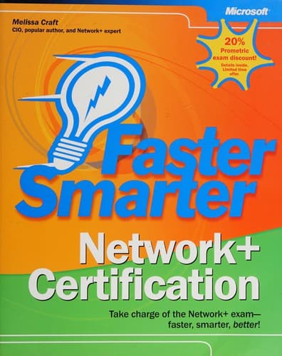 Tapa de Faster smarter Network+ certification