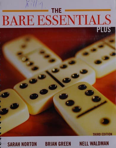 Tapa de The bare essentials plus