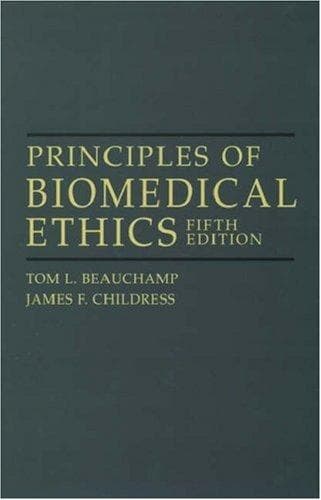 Tapa de Principles of biomedical ethics