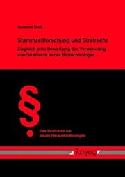 Tapa de Stammzellforschung Und Strafrecht