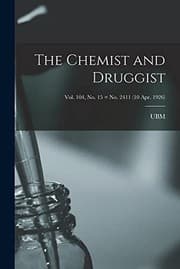 Tapa de The Chemist and Druggist [electronic Resource]; Vol. 104, no. 15 = no. 2411