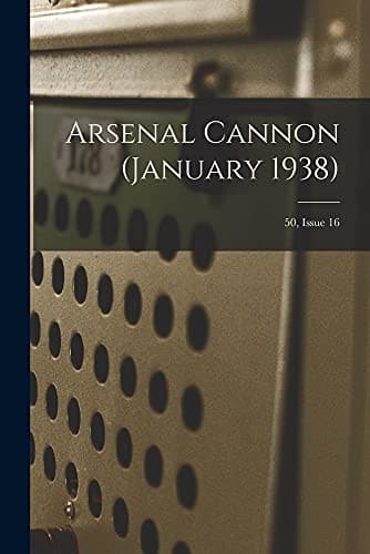 Tapa de Arsenal Cannon ; 50, Issue 16