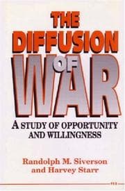 Tapa de The diffusion of war