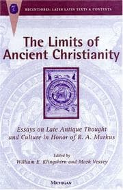 Tapa de The limits of ancient Christianity