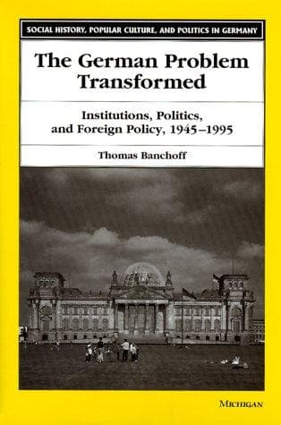 Tapa de The German problem transformed