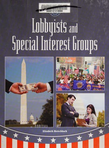 Tapa de Lobbyists and special interest groups