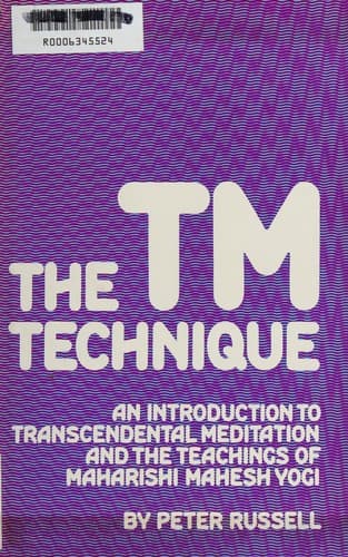 Tapa de The TM technique