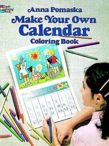 Tapa de Make Your Own Calendar Coloring Book