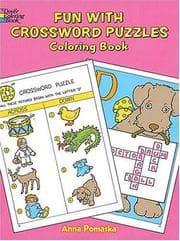 Tapa de Fun with Crossword Puzzles Coloring Book